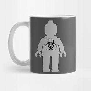 Minifig with Radioactive Symbol Mug